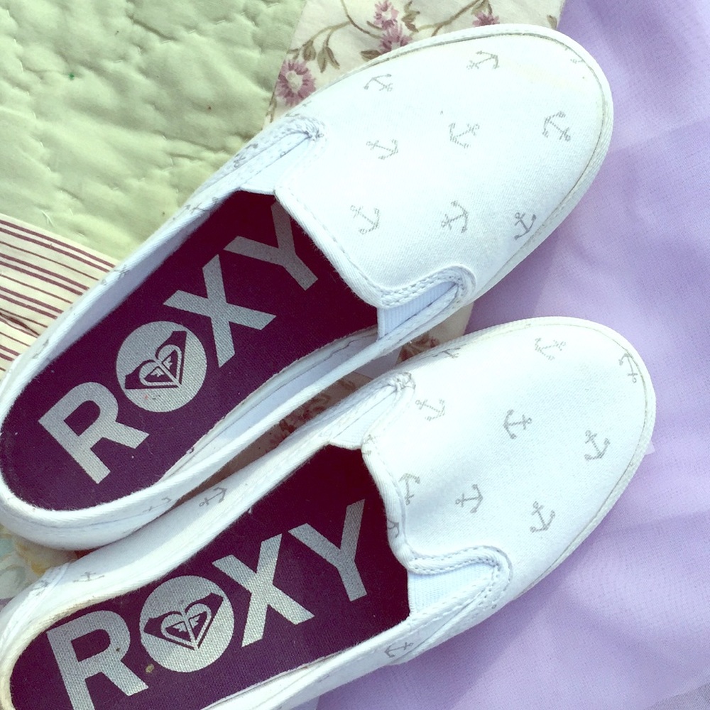 ROXY anchor slip-ons ⚓️